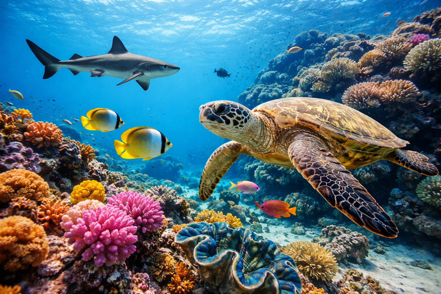 Marine life Salou glass bottom boat